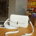 Load image into Gallery viewer, Forma Leather Shoulder Bag | Small Square Underarm, Cowhide, Zip Closure
