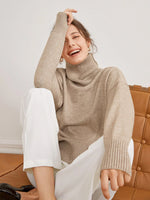 Load image into Gallery viewer, Core Line Knitted Turtleneck Sweater | Winter