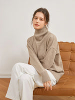 Load image into Gallery viewer, Core Line Knitted Turtleneck Sweater | Winter