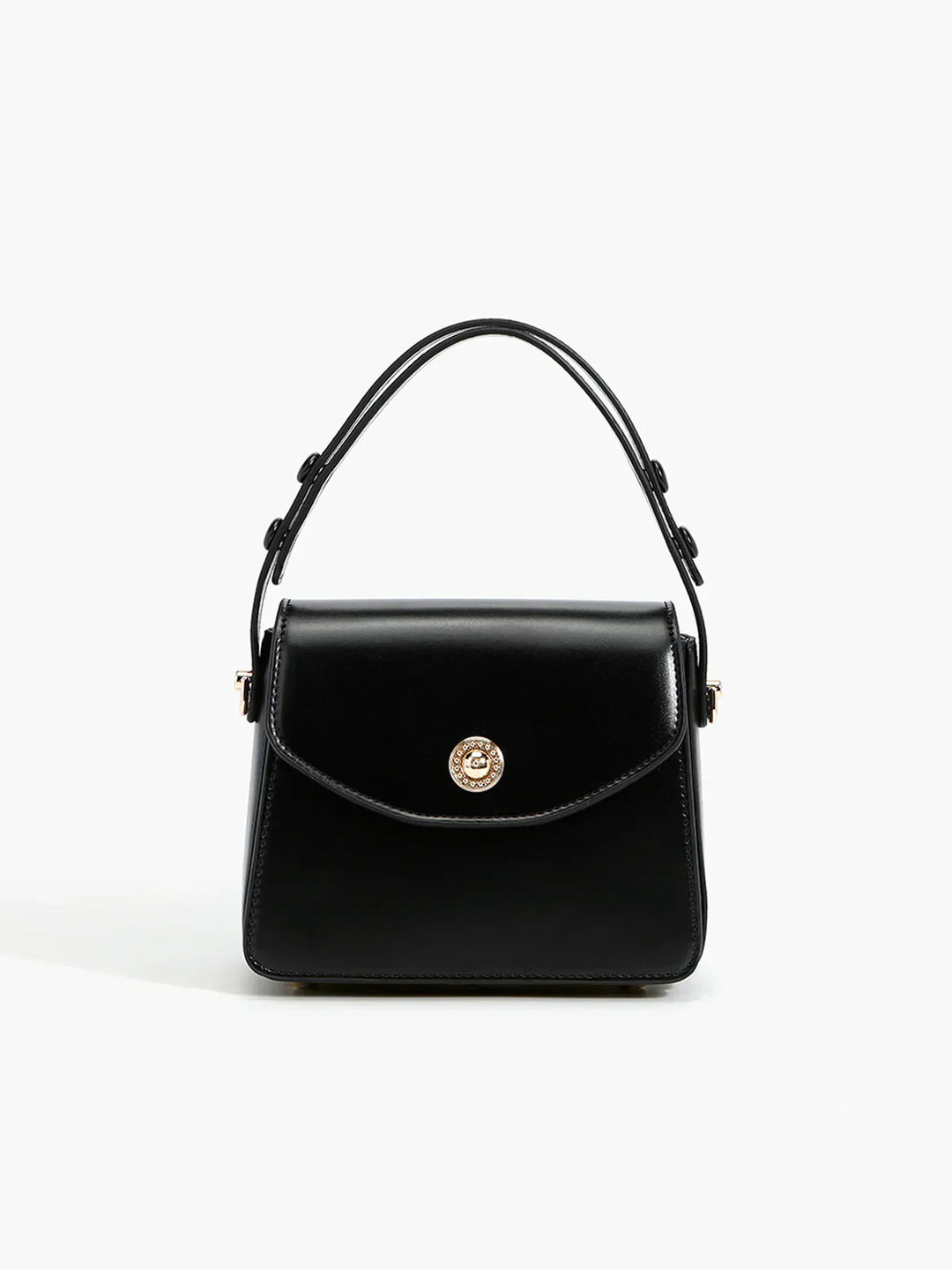 Structured Shoulder Bag | Trapeze Silhouette