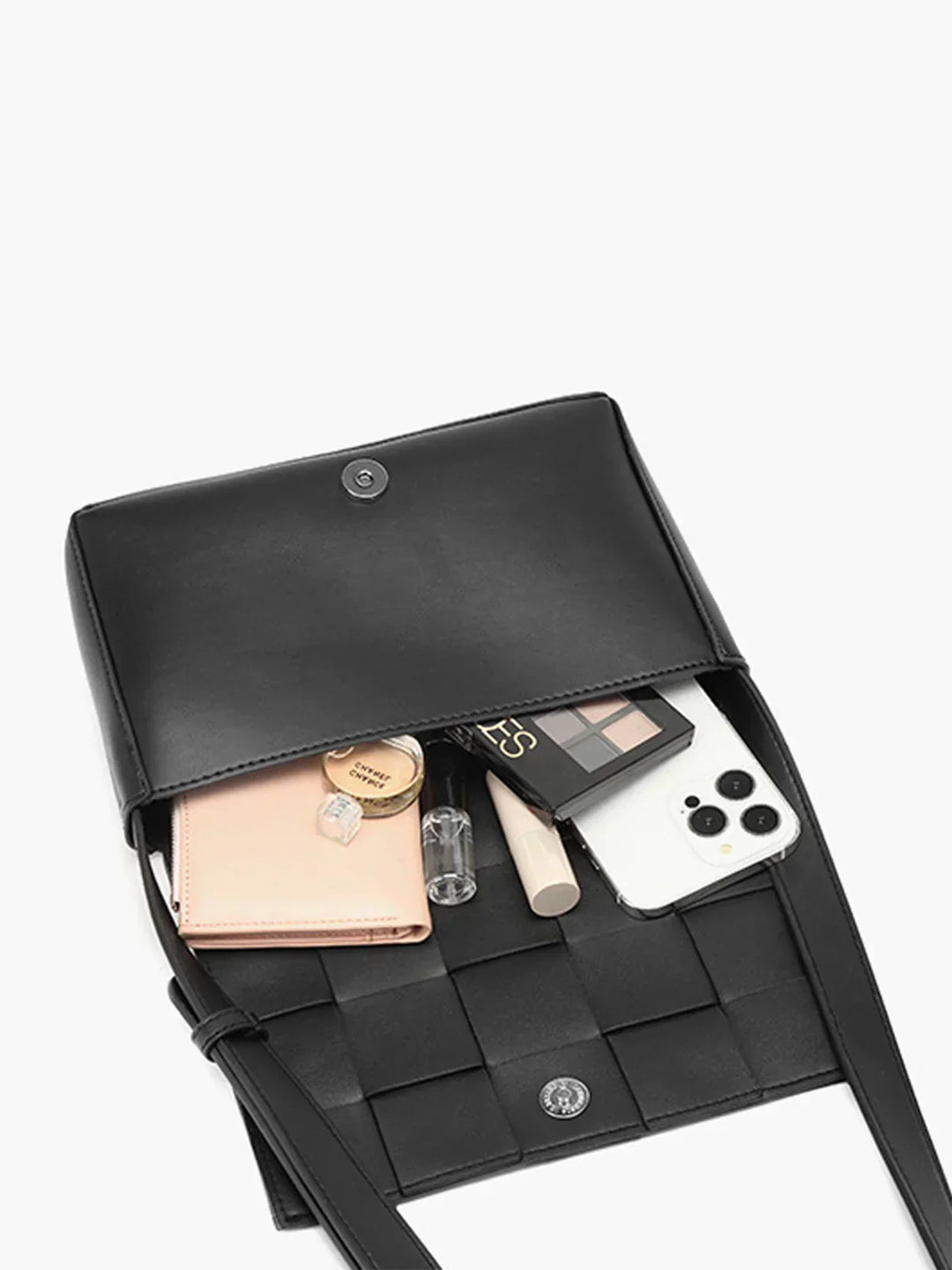 Forma Woven Crossbody Bag | Adjustable Strap