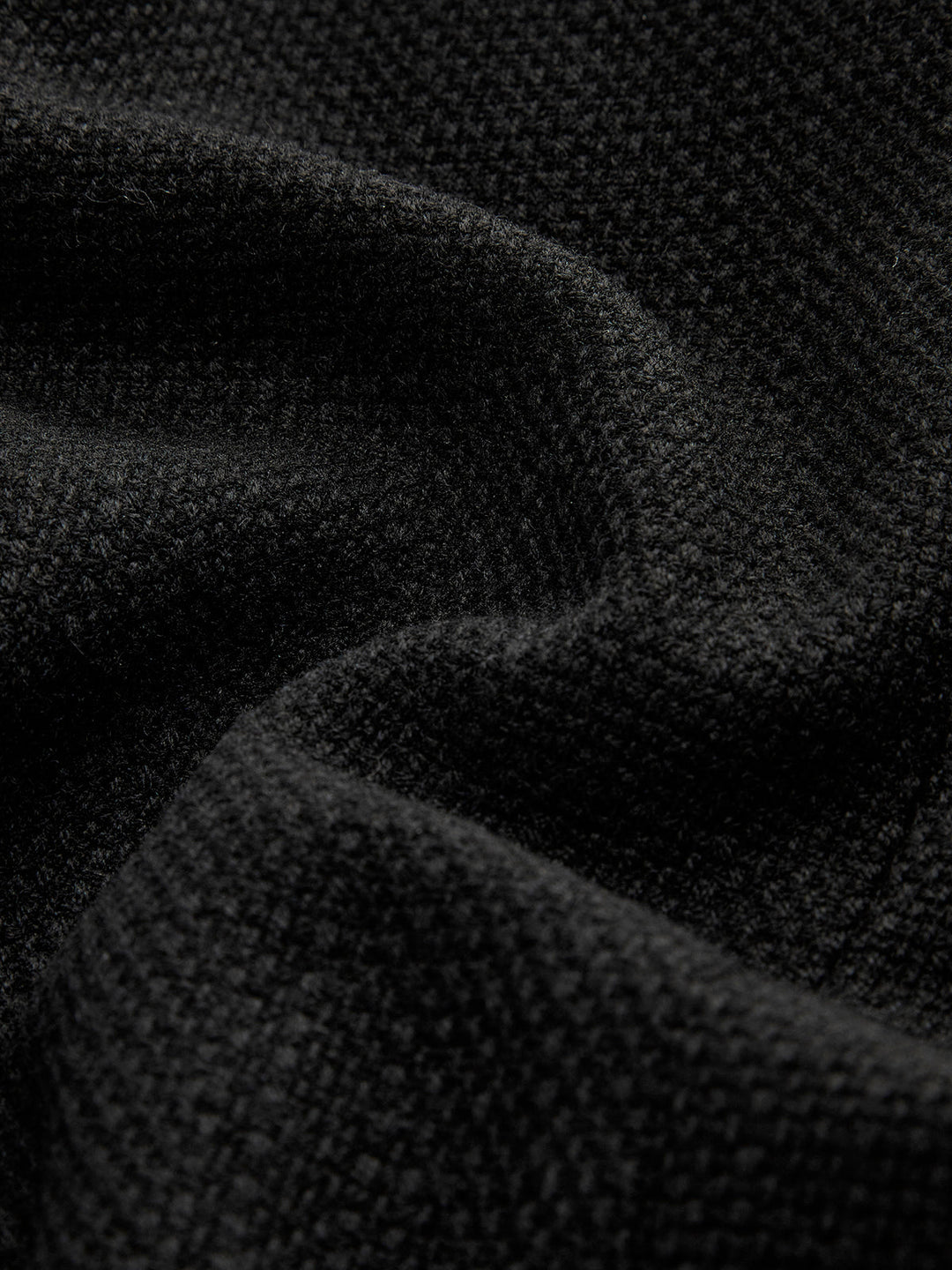 Core Line Black Tweed Jacket | Gold Buttons | Structured Short Fit