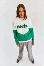 Load image into Gallery viewer, Core Line Graphic Sweatshirt | Contrast Panel | Relaxed Fit