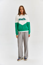 Load image into Gallery viewer, Core Line Graphic Sweatshirt | Contrast Panel | Relaxed Fit