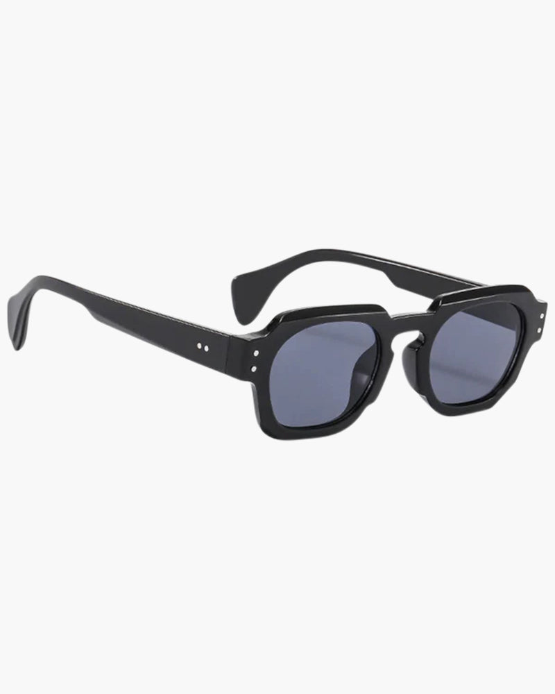 Rectangular Alloy Sunglasses – Lightweight Retro Design