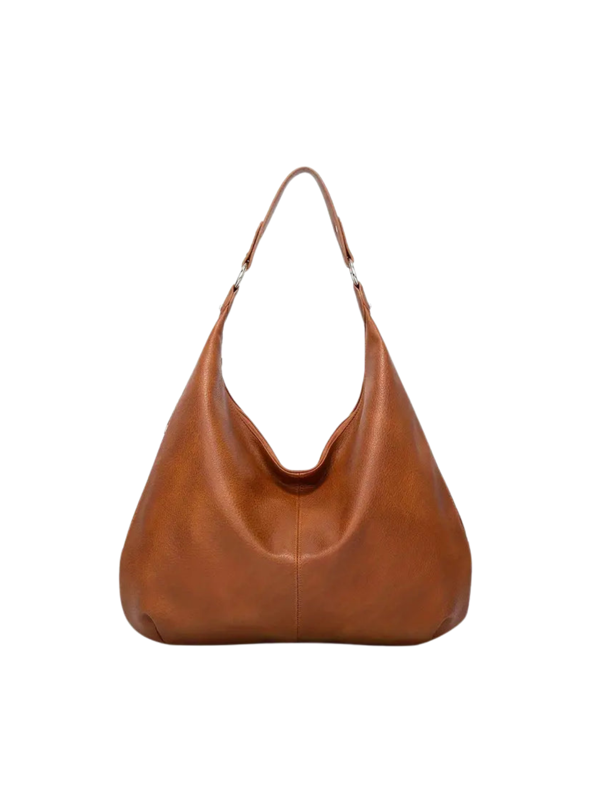 Core Line Shoulder Tote Bag | Oversized Hobo Silhouette