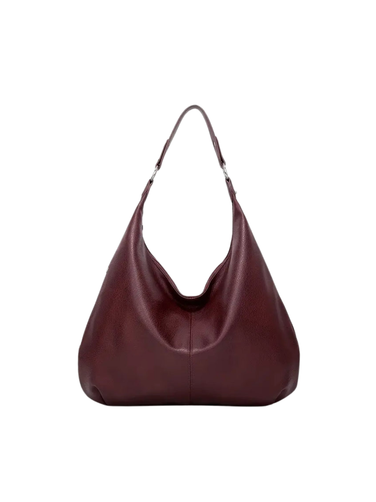 Core Line Shoulder Tote Bag | Oversized Hobo Silhouette
