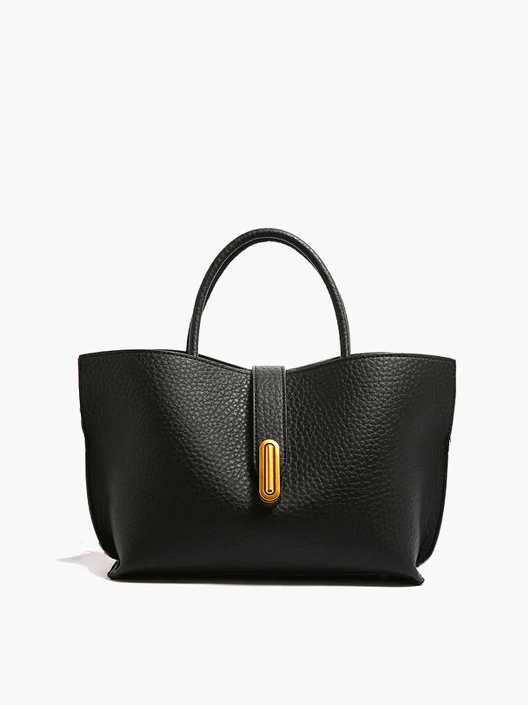Core Line Textured Shoulder Bag | Top Handle Design