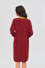 Load image into Gallery viewer, Knit Sweater Dress | Relaxed Fit | Soft Mid-Length Design
