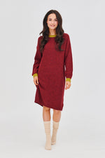 Load image into Gallery viewer, Knit Sweater Dress | Relaxed Fit | Soft Mid-Length Design