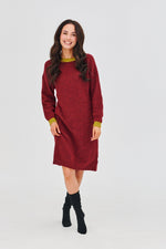 Load image into Gallery viewer, Knit Sweater Dress | Relaxed Fit | Soft Mid-Length Design
