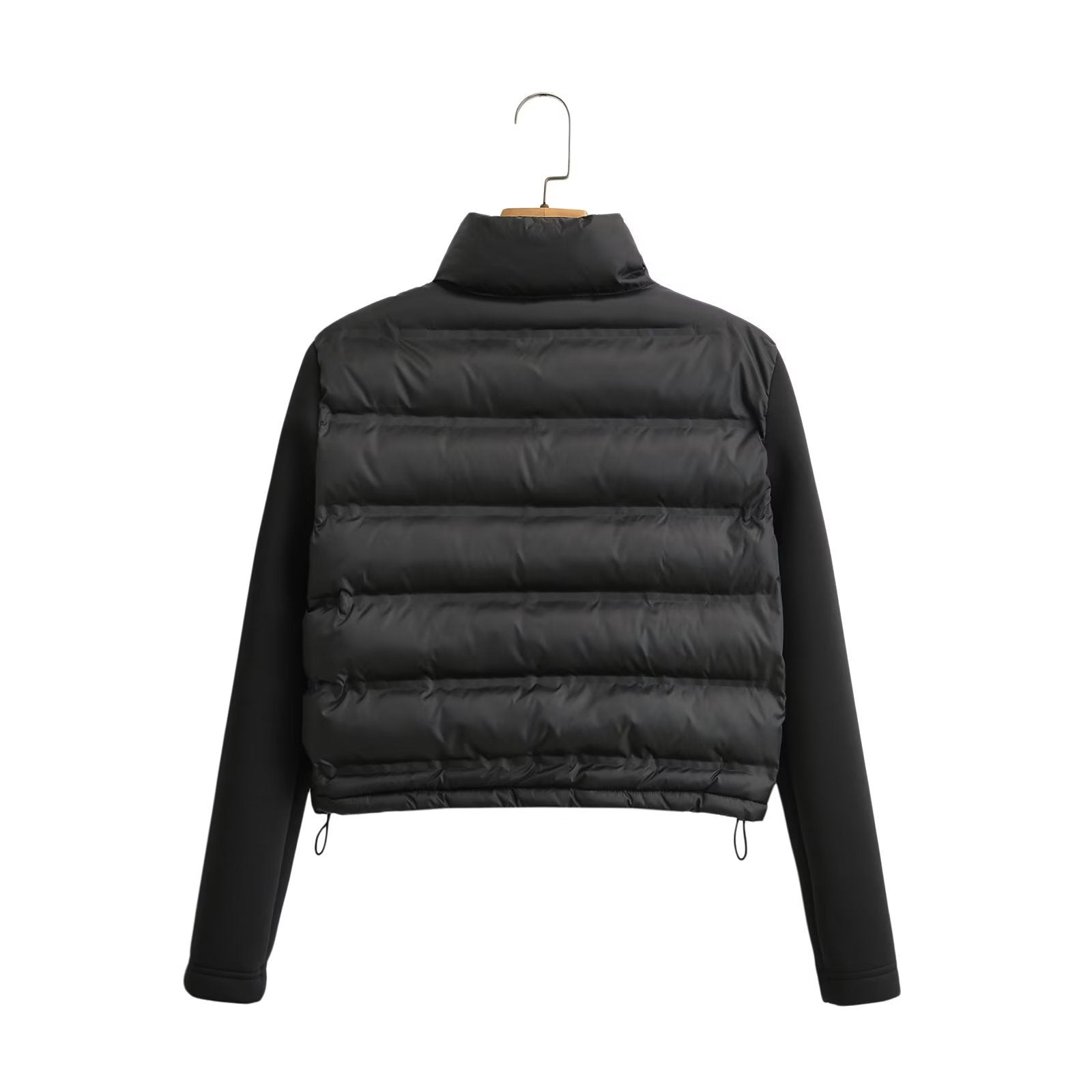 Short Puffer Jacket | Zip Closure | Cropped Fit