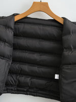Load image into Gallery viewer, Short Puffer Jacket | Zip Closure | Cropped Fit