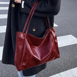Load image into Gallery viewer, Haven Large Shoulder Tote Bag | Soft PU Leather