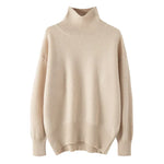 Load image into Gallery viewer, Cashmere Turtleneck Sweater | Relaxed Fit | Core Line Collection