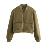 Load image into Gallery viewer, Bomber Jacket | Cropped Fit | Core Line Collection