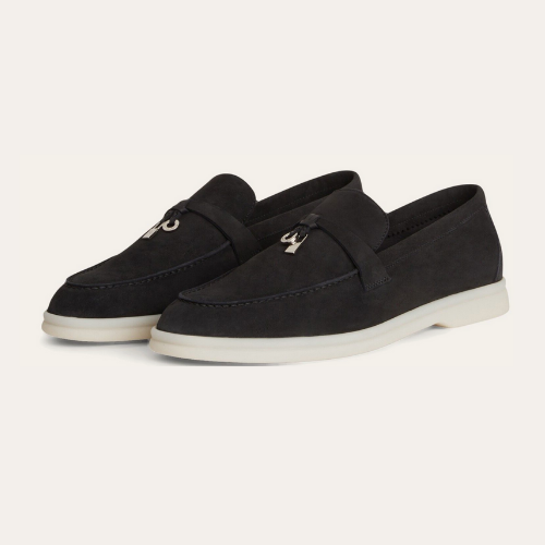 Suede Loafers | Hand-stitched | Lightweight Sole