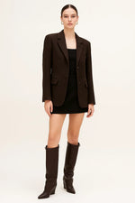 Load image into Gallery viewer, Fold-Over Knee Boots | Pointed Toe & Hidden Wedge Heel