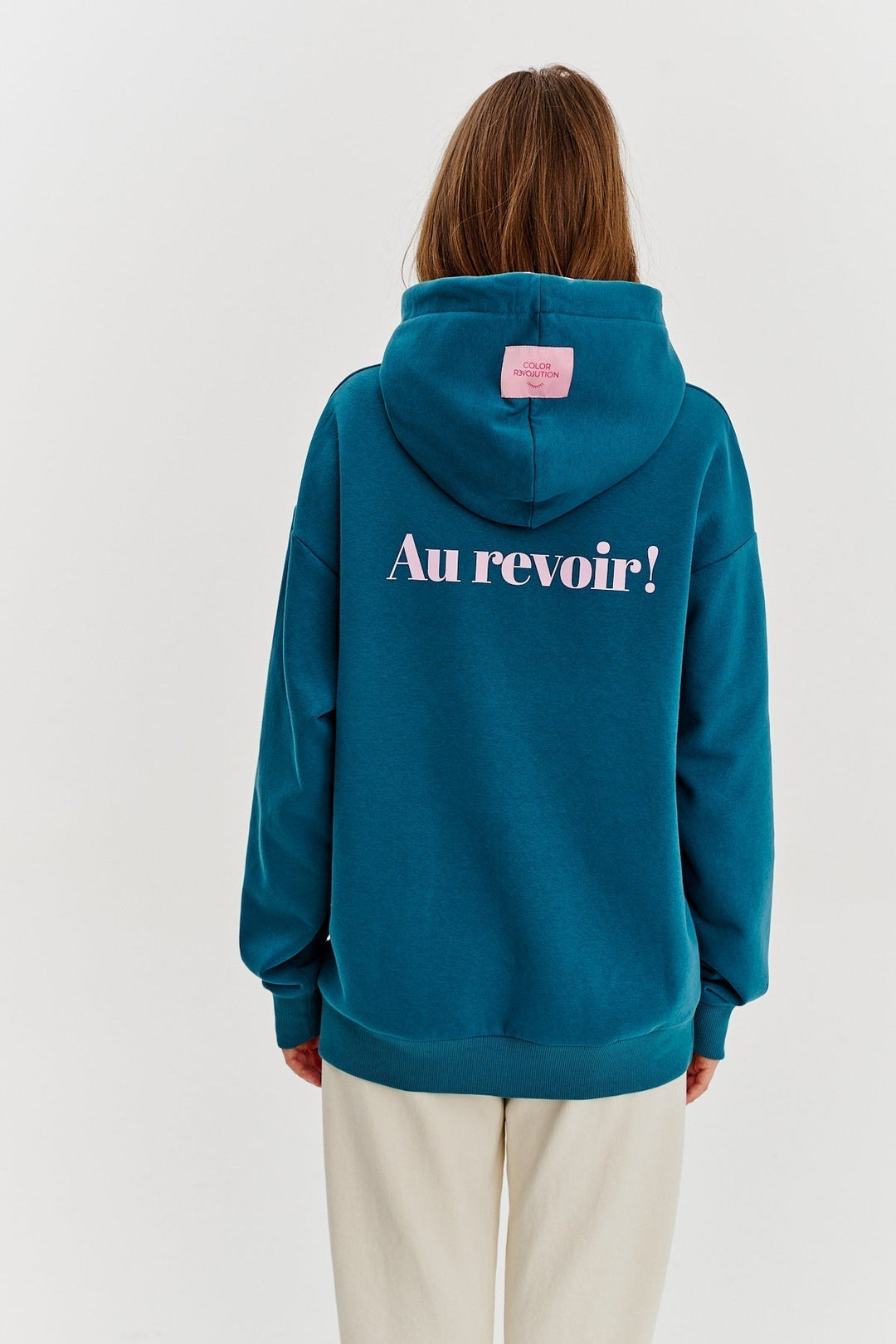 Core Line “Salut!” Hoodie | Oversized Fit | Contrast Print