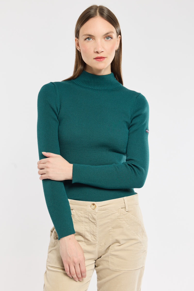 Ribbed Turtleneck Sweater | Slim Fit Knit | Winter Essential