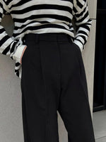 Load image into Gallery viewer, High Waist Wide Leg Trousers | Tailored Office to Evening

