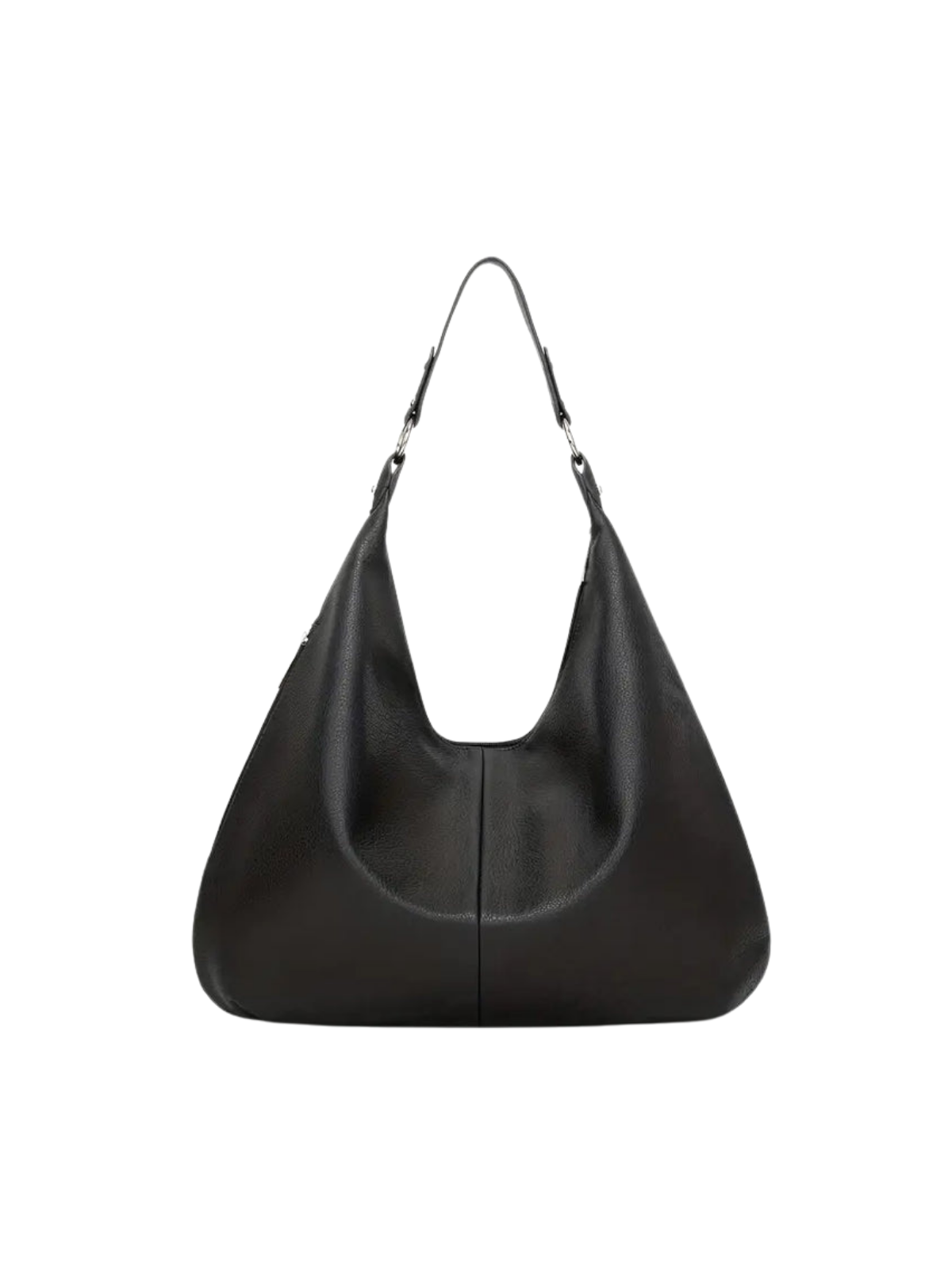 Core Line Shoulder Tote Bag | Oversized Hobo Silhouette