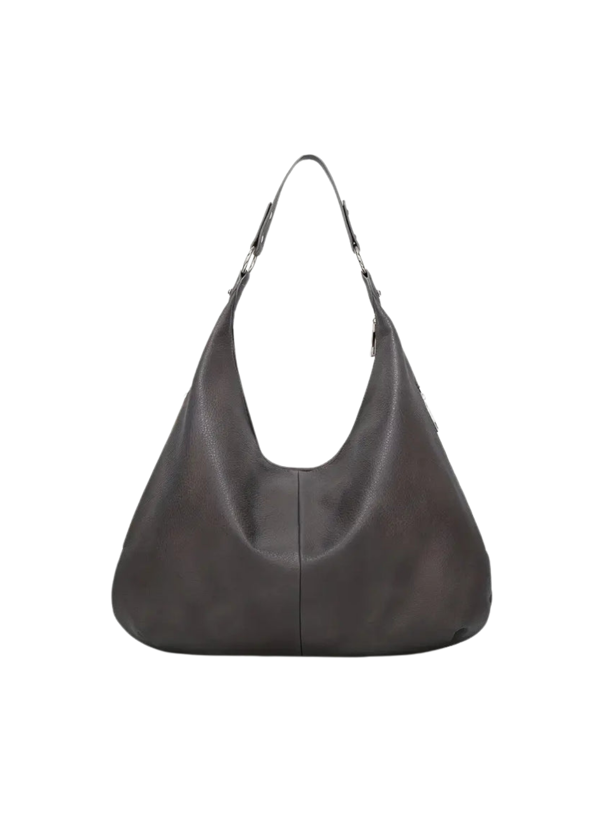 Core Line Shoulder Tote Bag | Oversized Hobo Silhouette