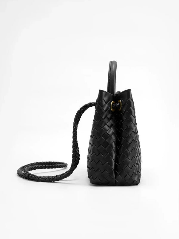 Forma Metal Handle Tote Bag | Structured Silhouette