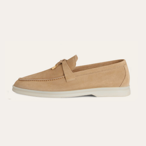 Suede Loafers | Hand-stitched | Lightweight Sole