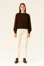 Load image into Gallery viewer, Wool Blend Crewneck Jumper | Soft Knit | Relaxed Fit
